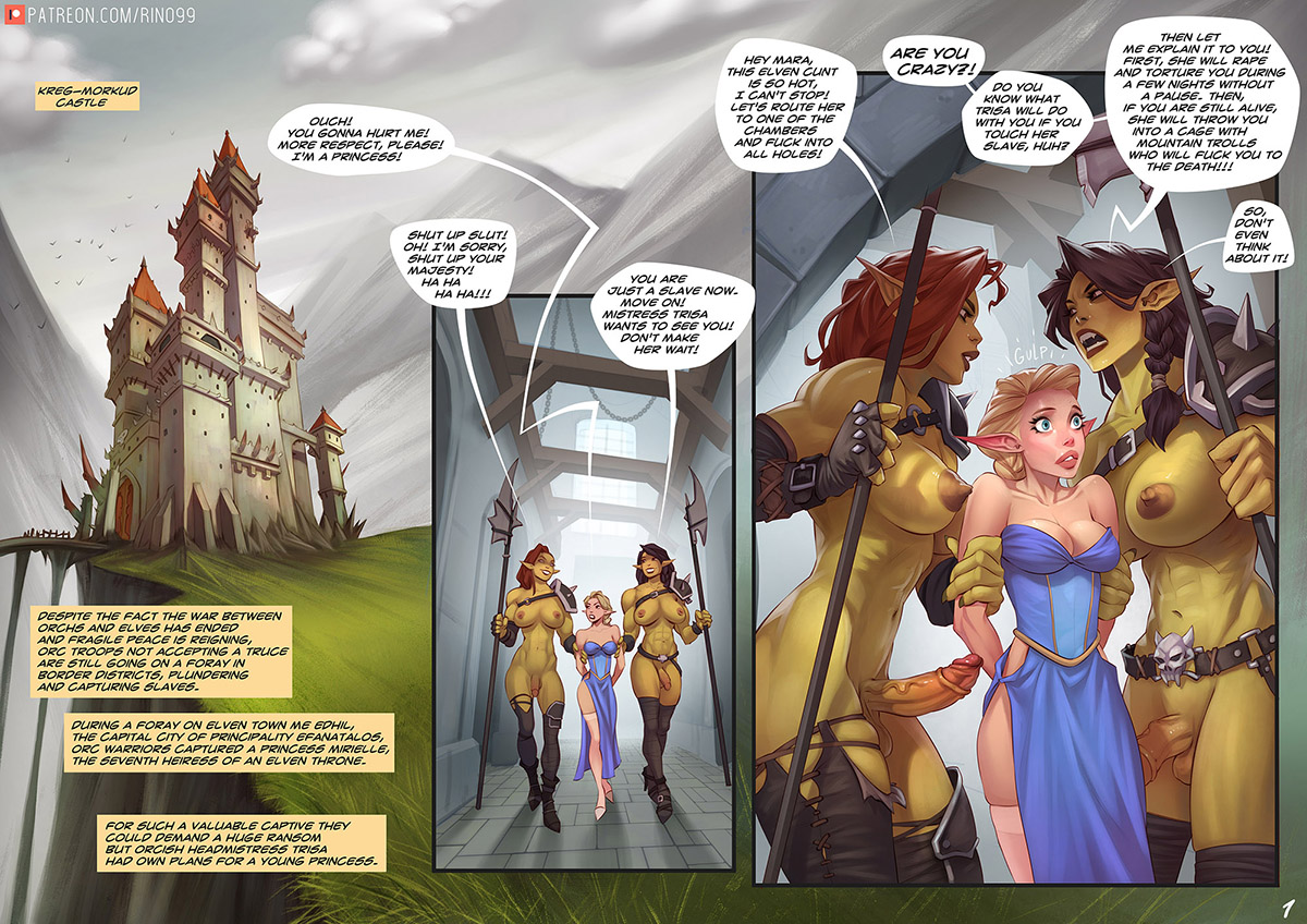 Captive of the Orcs (Rino99)
