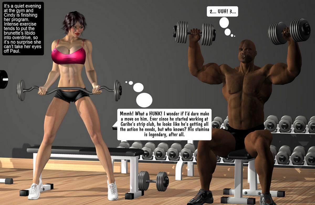 Cindy & Paul at the Gym