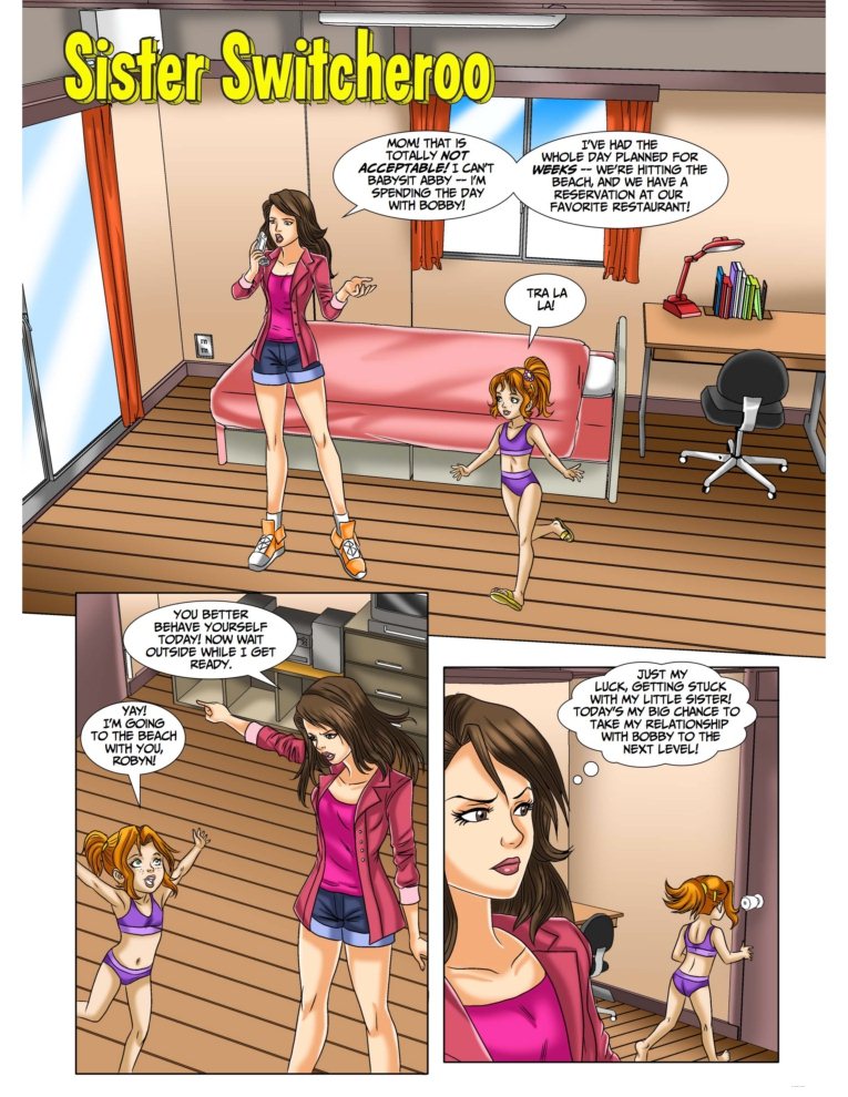 Sister Switcheroo 3d