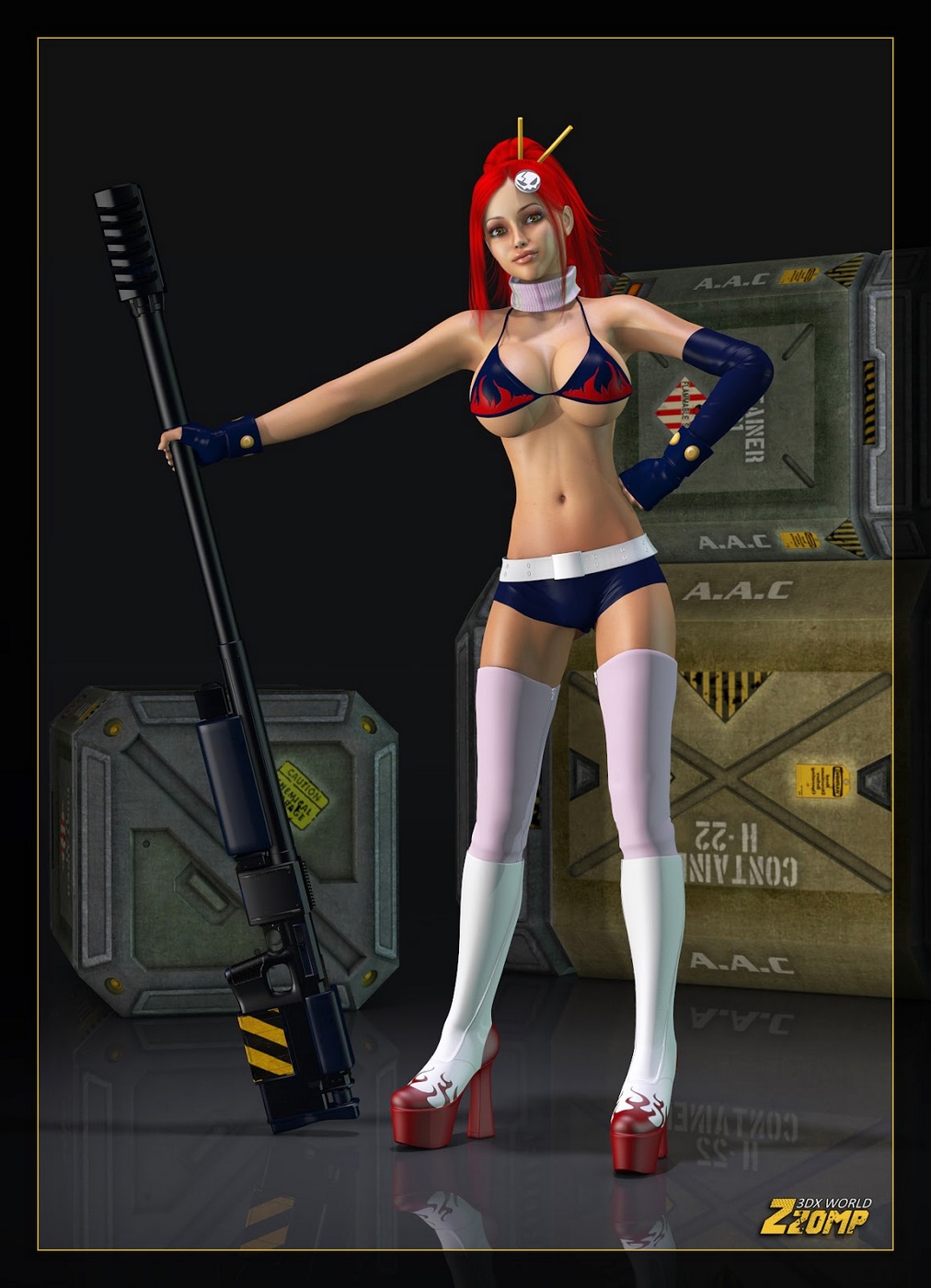 Zzomp 3DX- Introducing Yoko