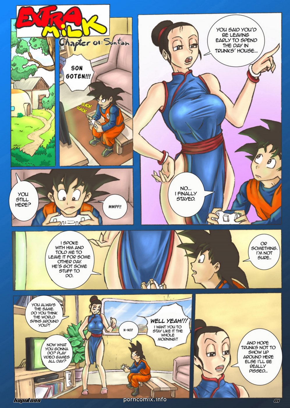 DBZ- Extra Milk Chapter 1