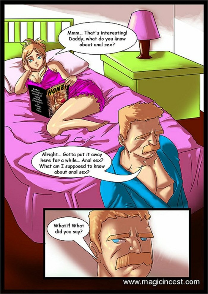 First lesson in anal sex