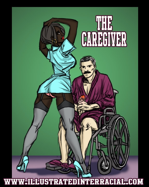 The Caregiver- illustrated interracial