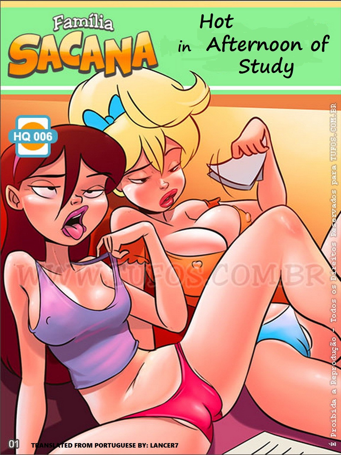 Family Sacana 6- Hot Afternoon of Study