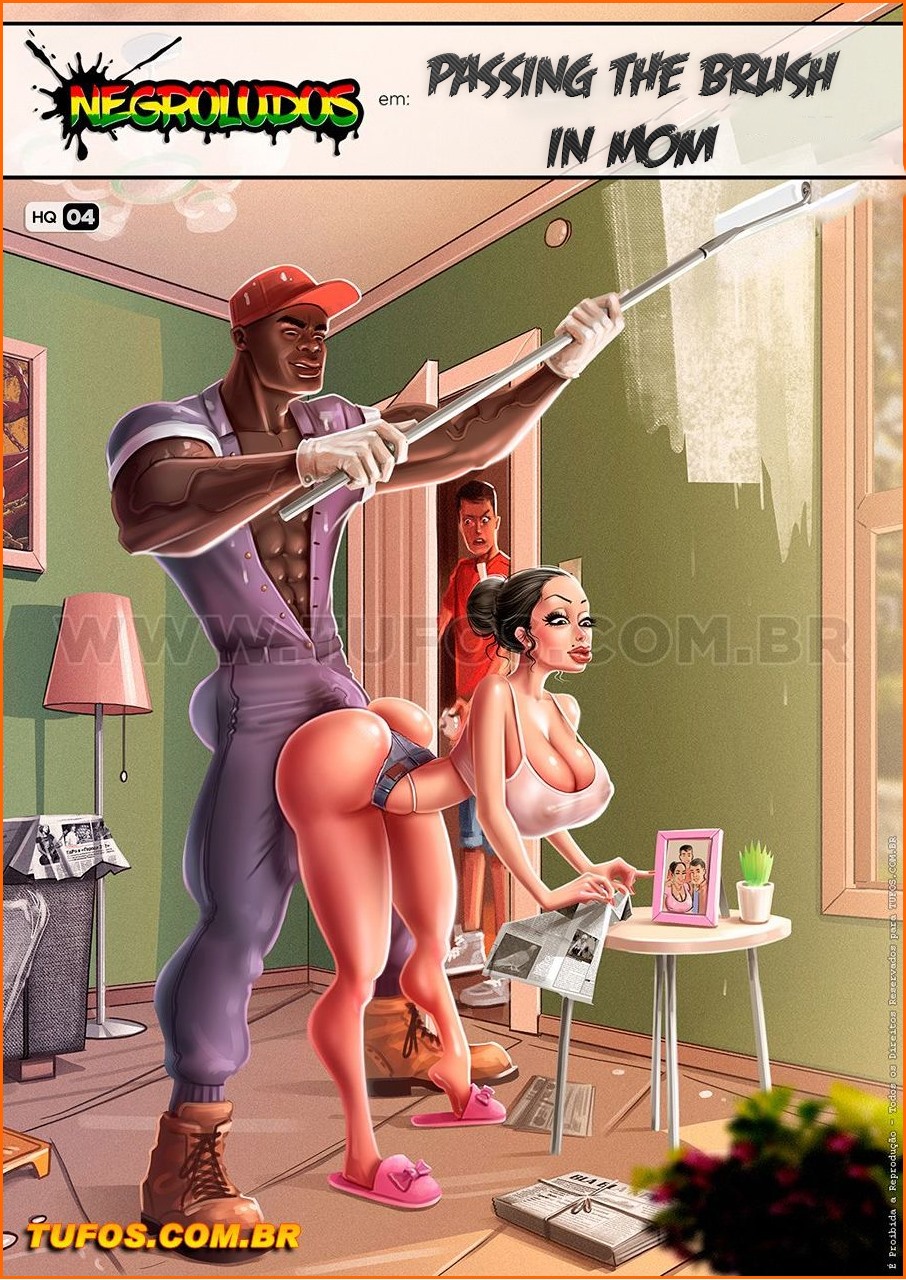 Negroludos 4 – Passing Brush in Mom