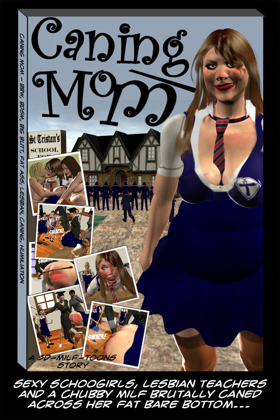 Girls Of St Tristan’s Caning Mom Milf 3D