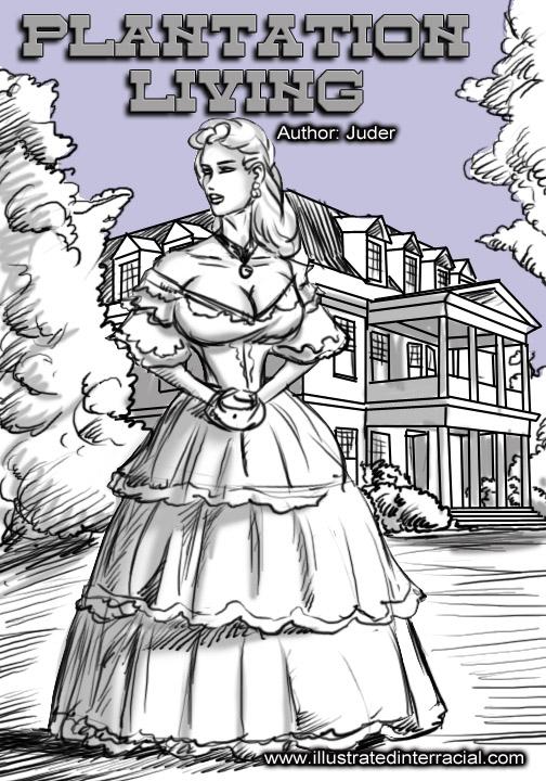 Plantation Living- illustrated interracial