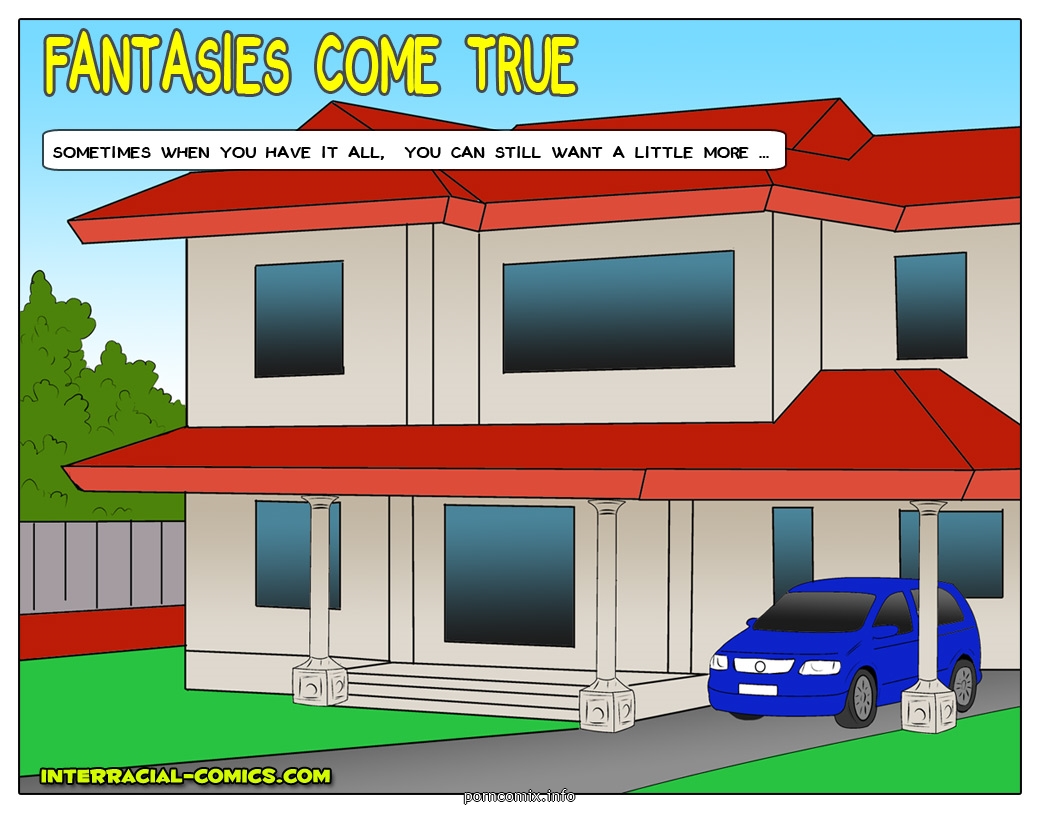 Fantasies come true- Interracial