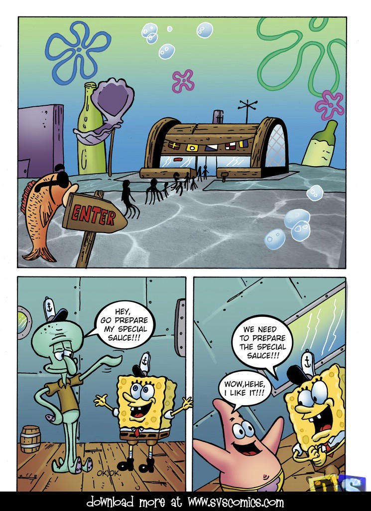 Spongebob and a Sexy Squirrel