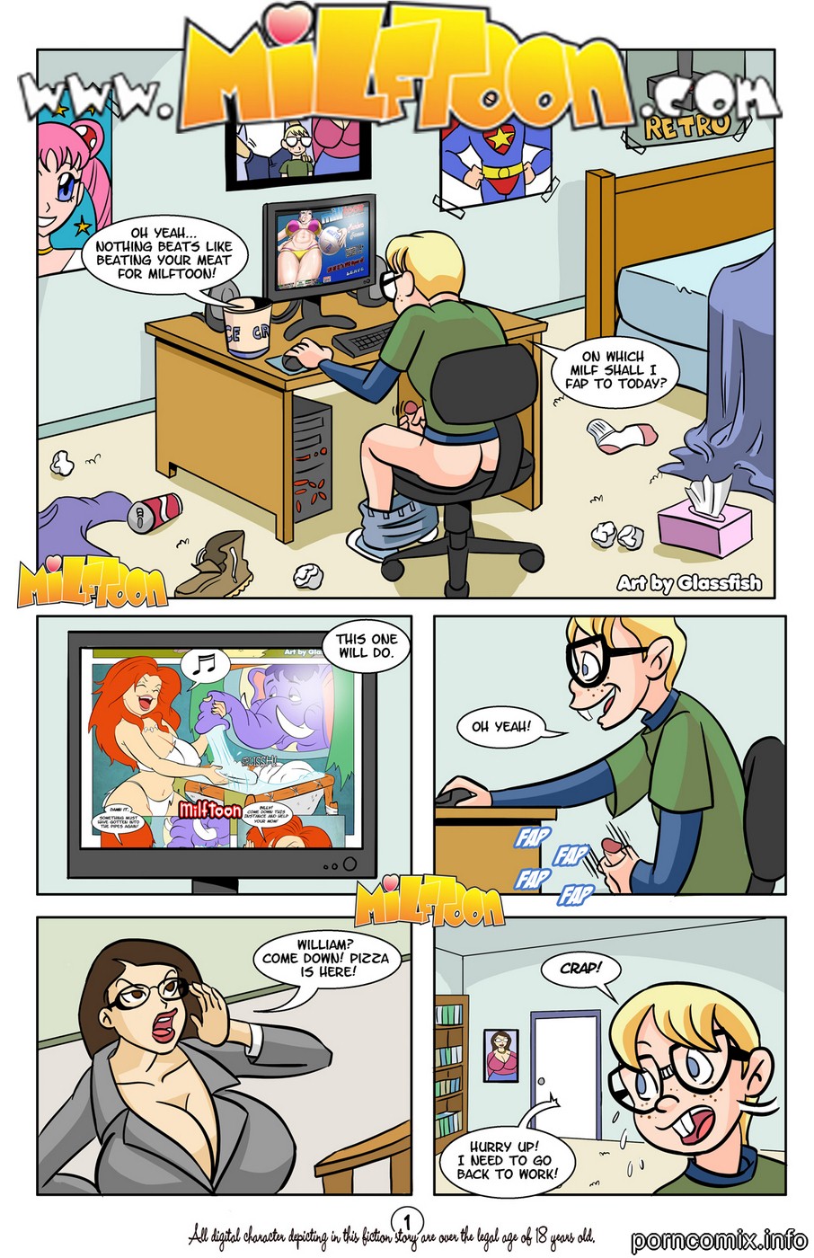 Milftoon- Business Before Pleasure