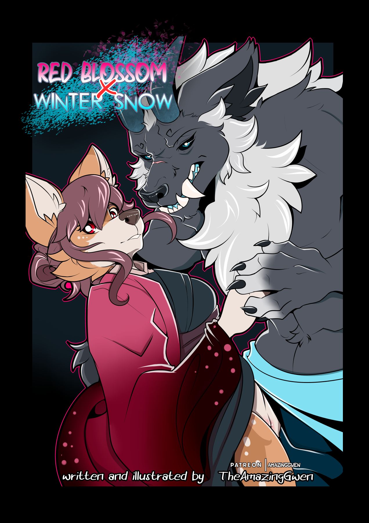 Amazinggwen – Red Blossom & Winter Snow