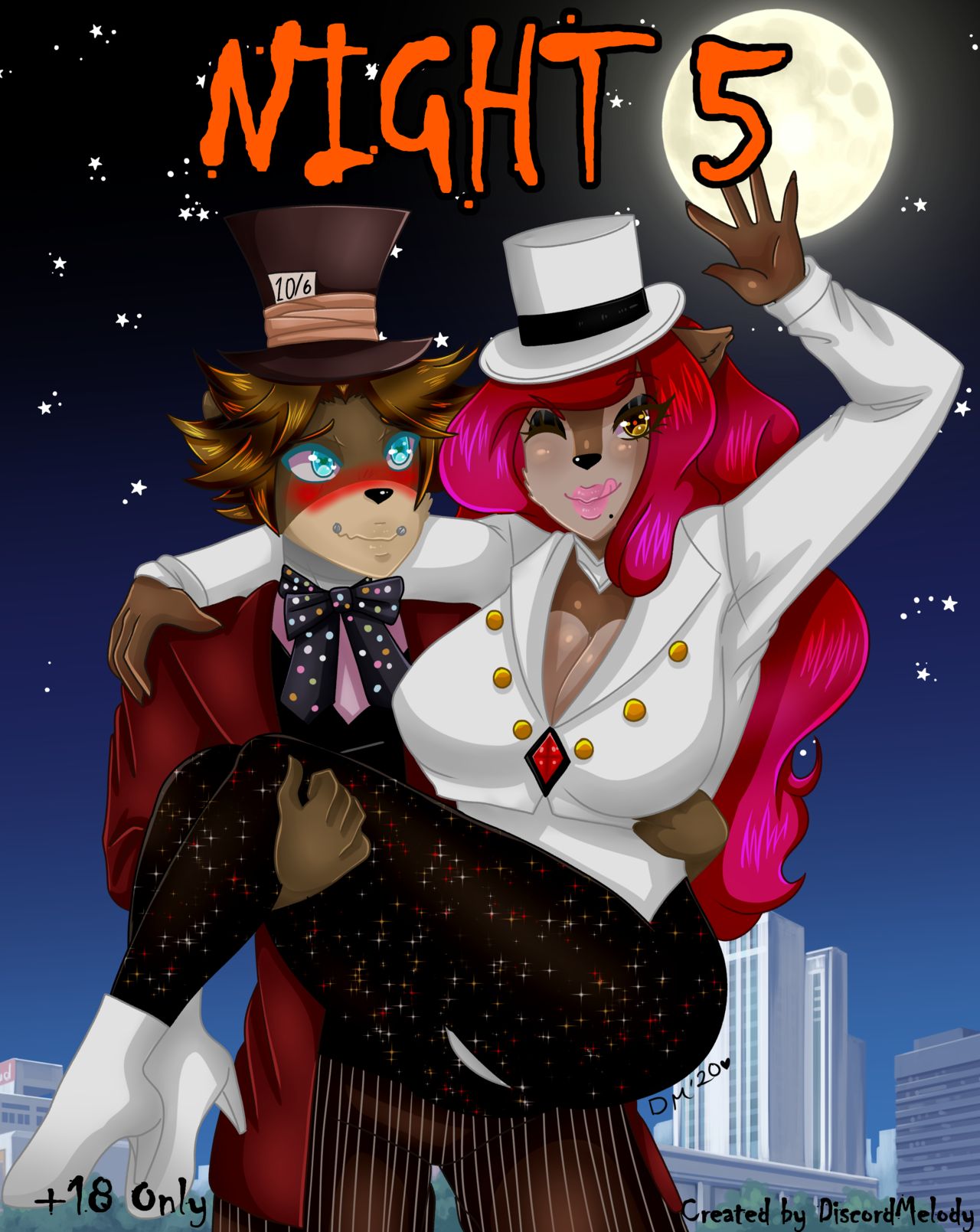 Night 5 Freddy X Cynthia- DiscordMelody [Five Nights At Freddy’s]