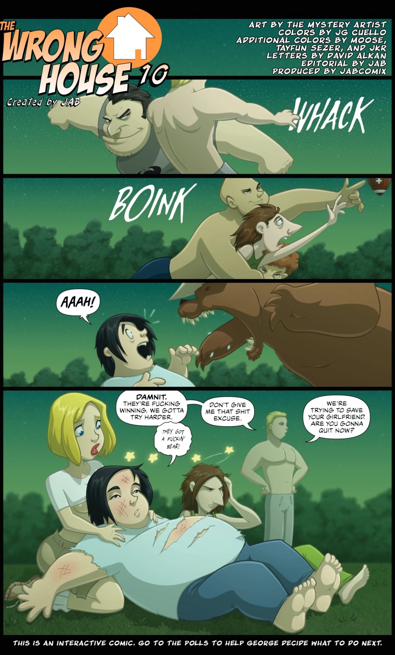 [JAB Comix] – The Wrong House 10