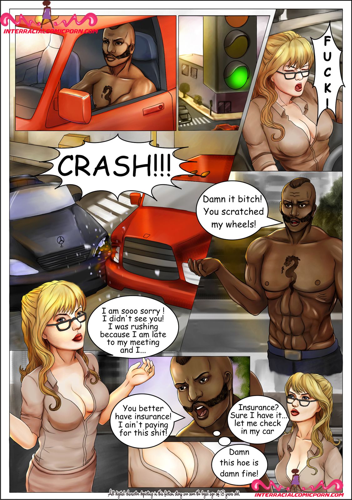 [InterracialComicPorn] – Accident Punishment