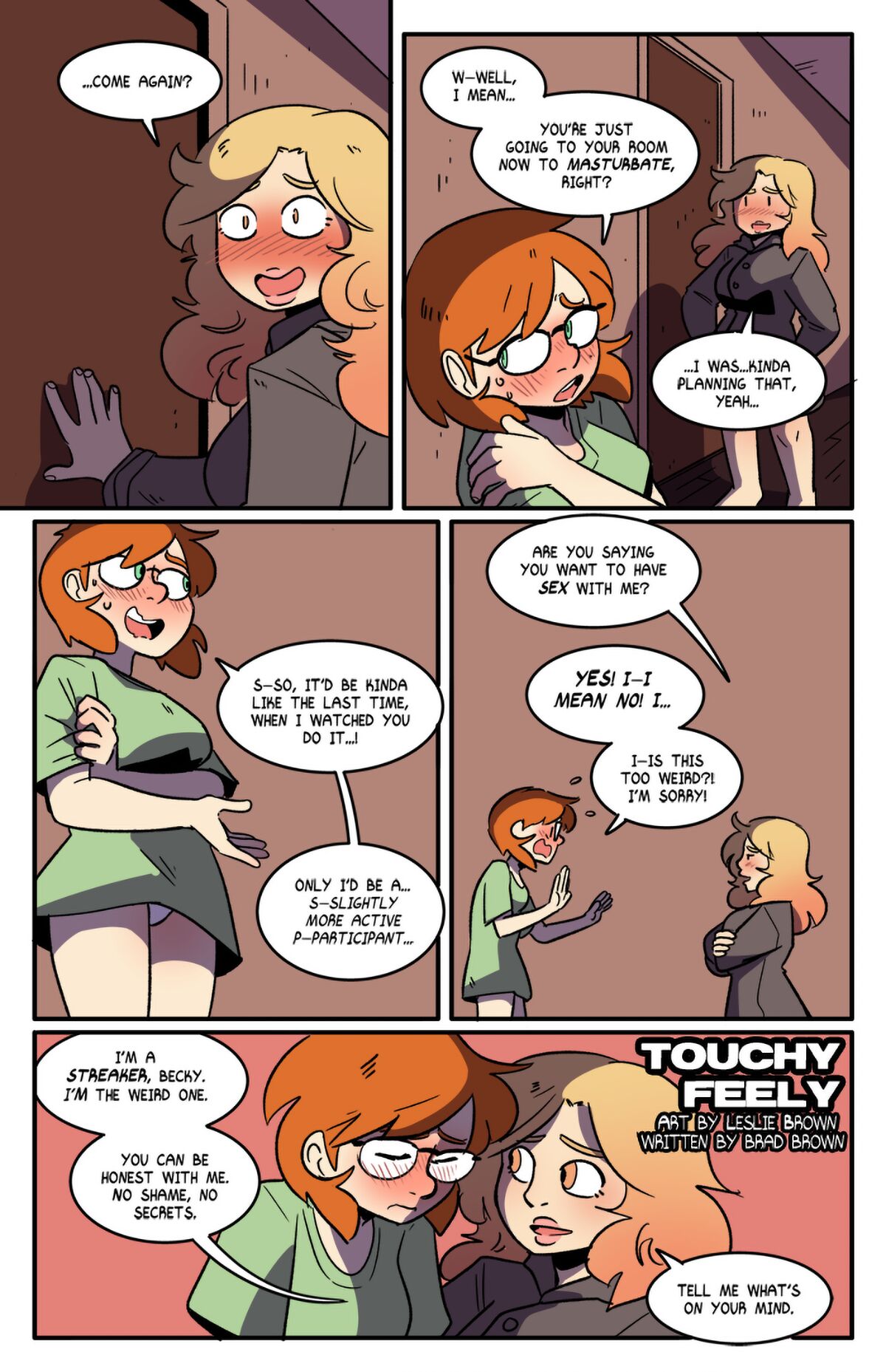 [Leslie Brown] – Touchy Feely