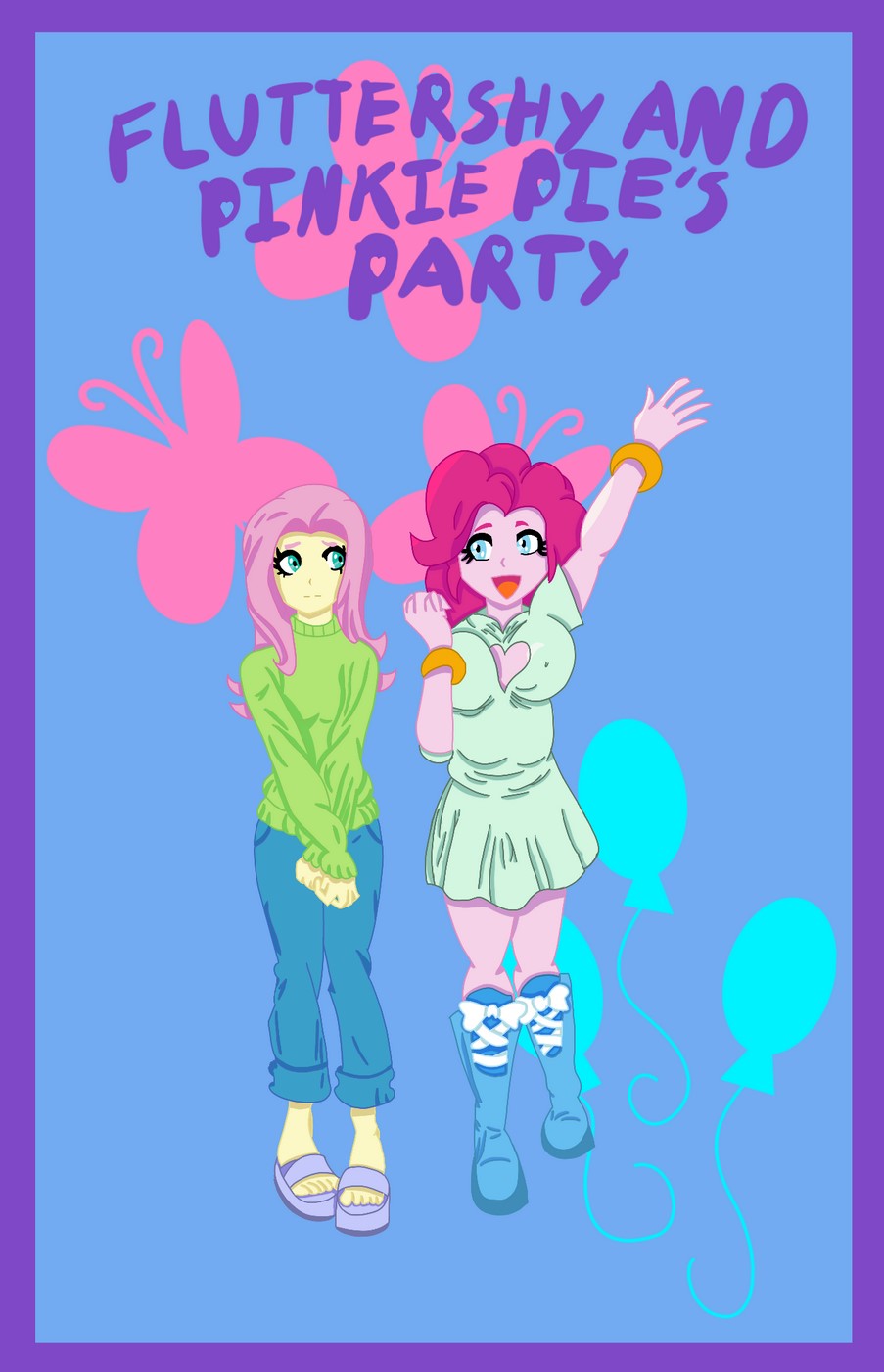 Fluttershy and Pinkie Pie’s Party