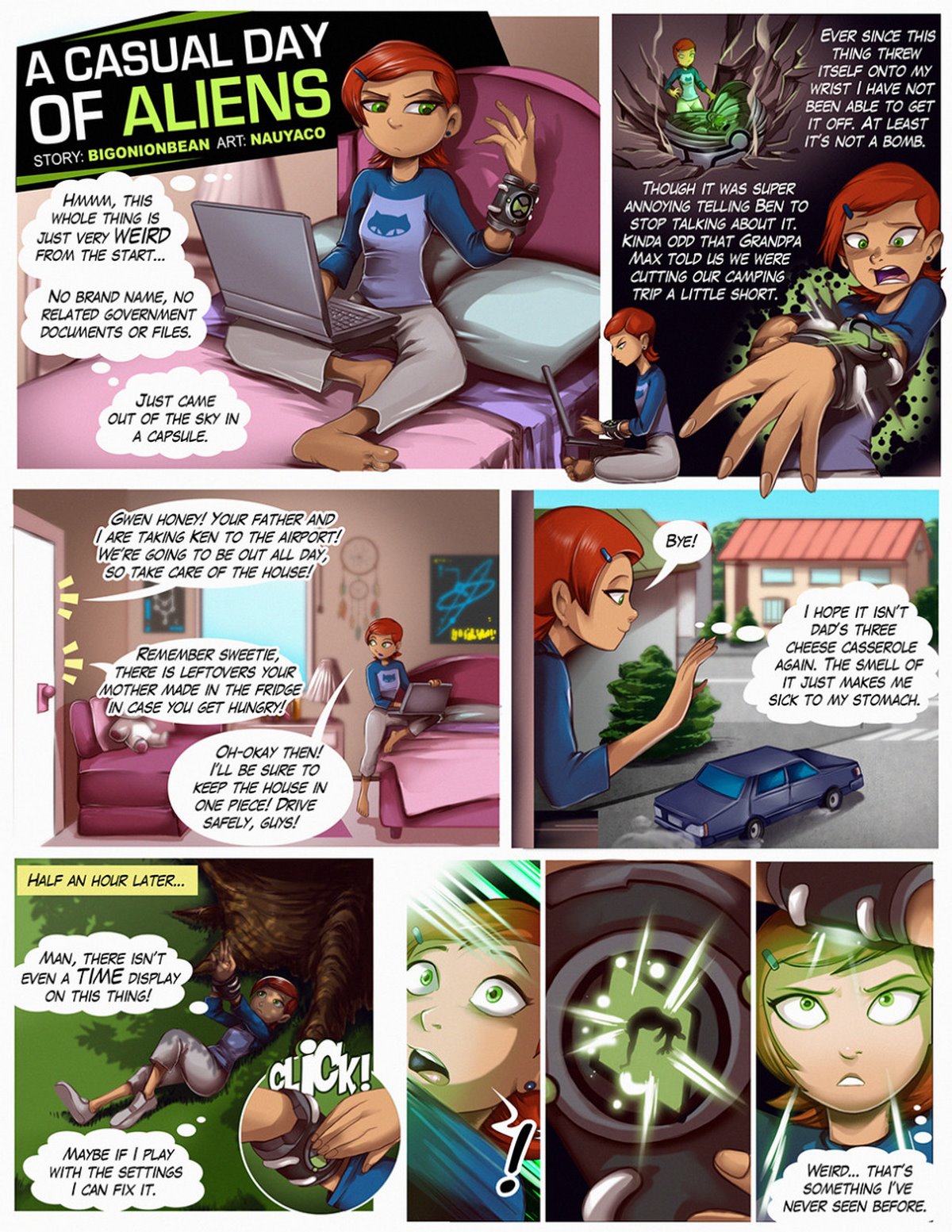 Nauyaco – A Casual Day of Aliens [Ben 10]