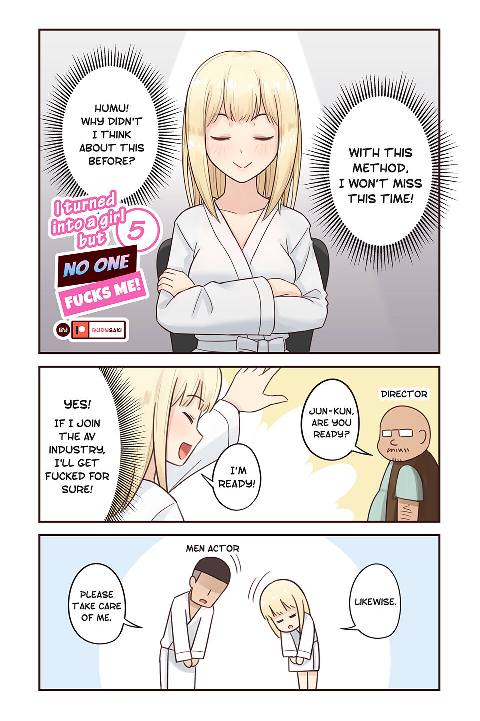 [RudySaki] – I turned into a girl but NO ONE fucks me #5