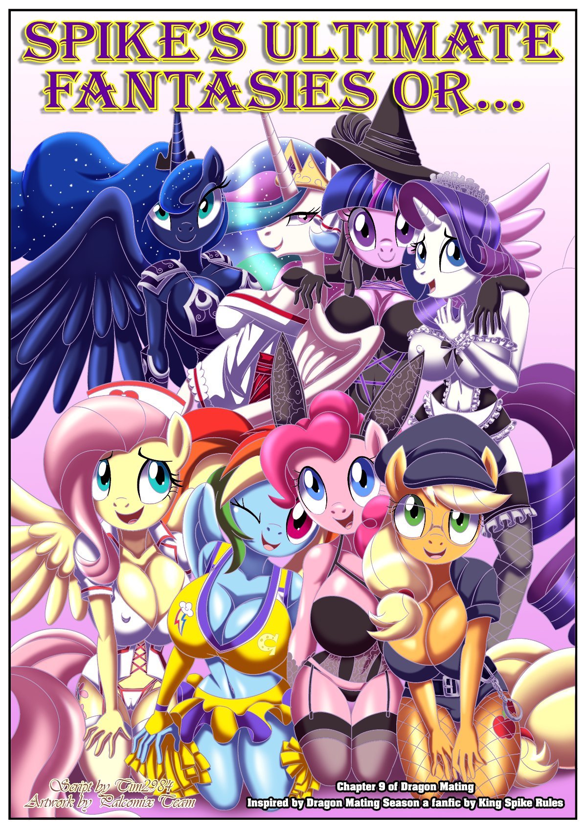 [Palcomix] – Spike’s Ultimate Fantasies or The Dragon King’s Harem