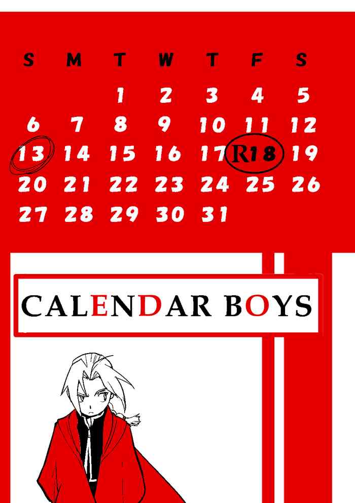 [CUCUMIS (Uri Kurage)] Calendar Boys (Fullmetal Alchemist) [Digital]