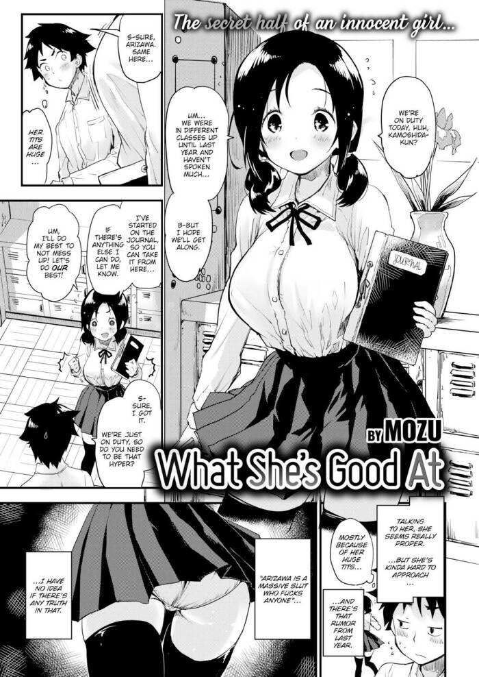 [Mozu] What She's Good At
