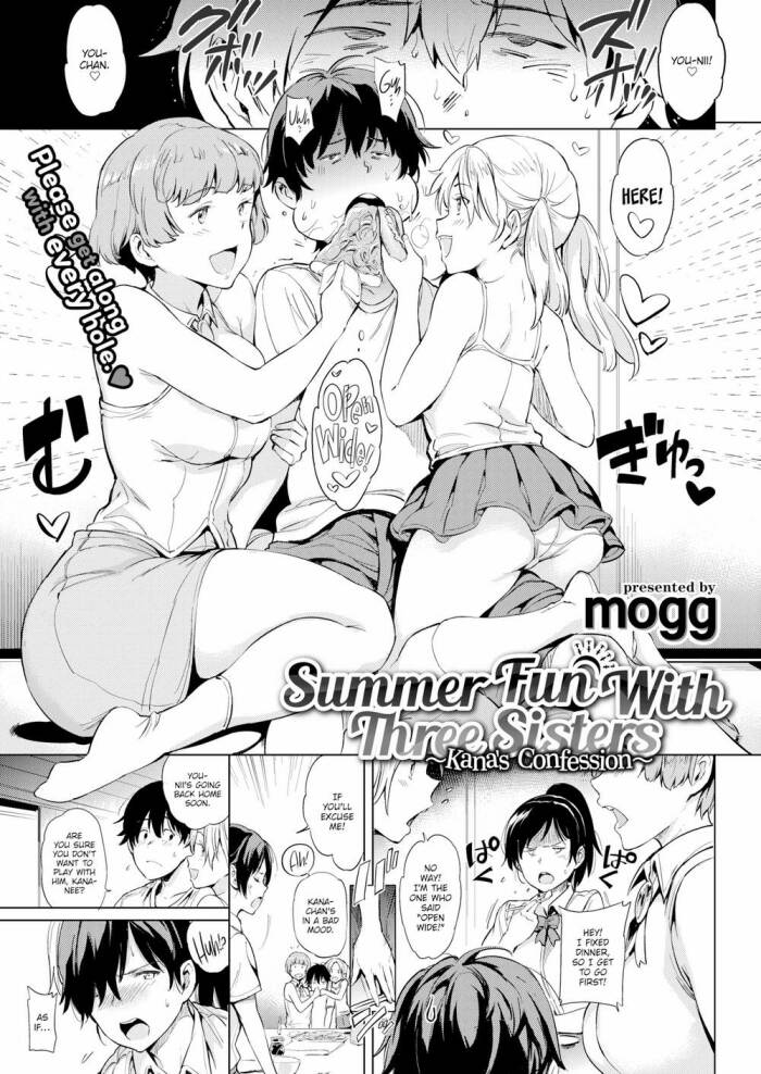 [mogg] Summer Fun with Three Sisters ~Kana's Confession~