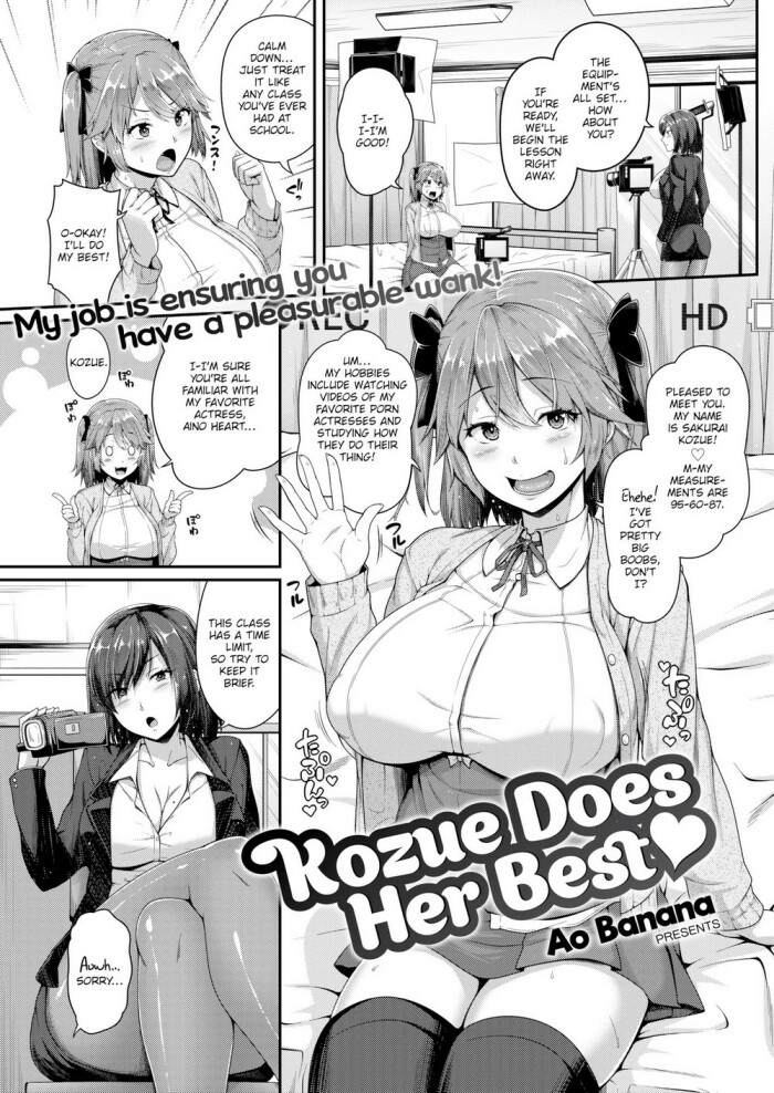 [Ao Banana] Kozue Does Her Best ❤︎