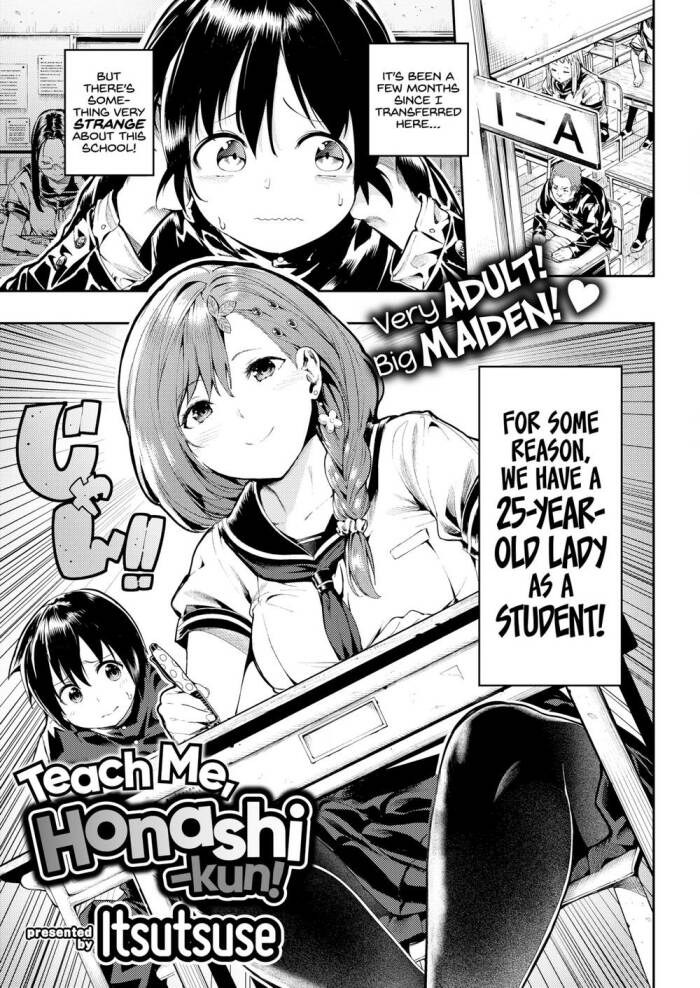 [Itsutsuse] Teach Me, Honashi-kun!