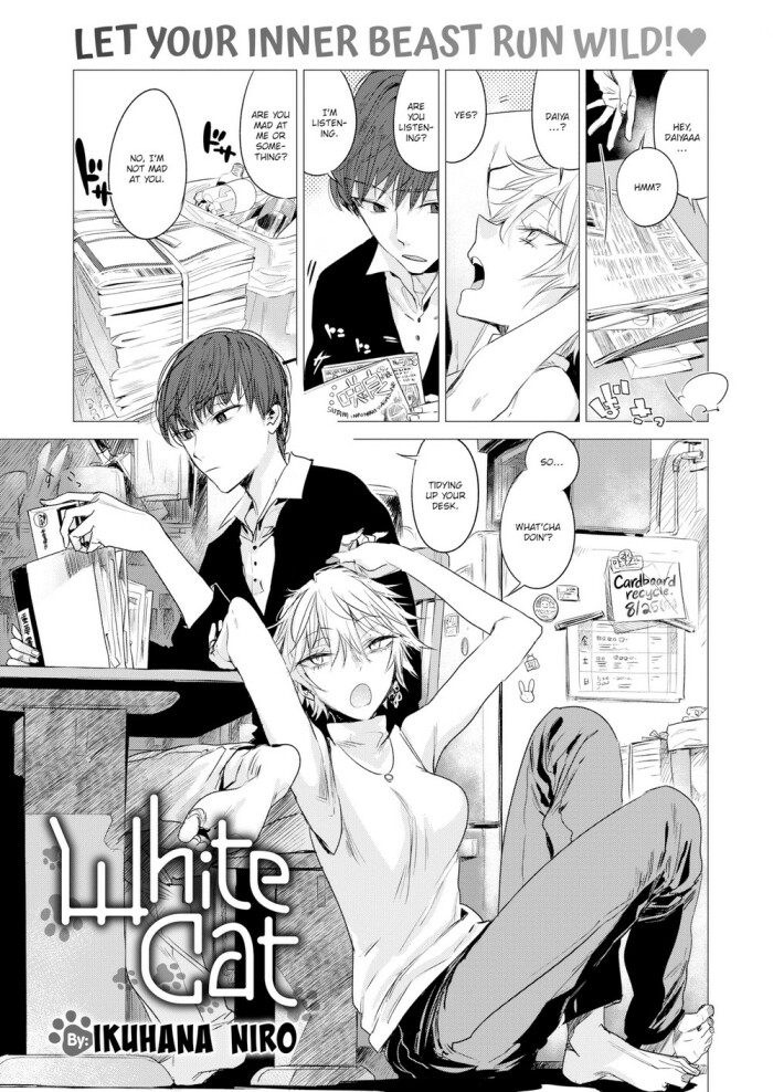 [Ikuhana Niro] White Cat cover