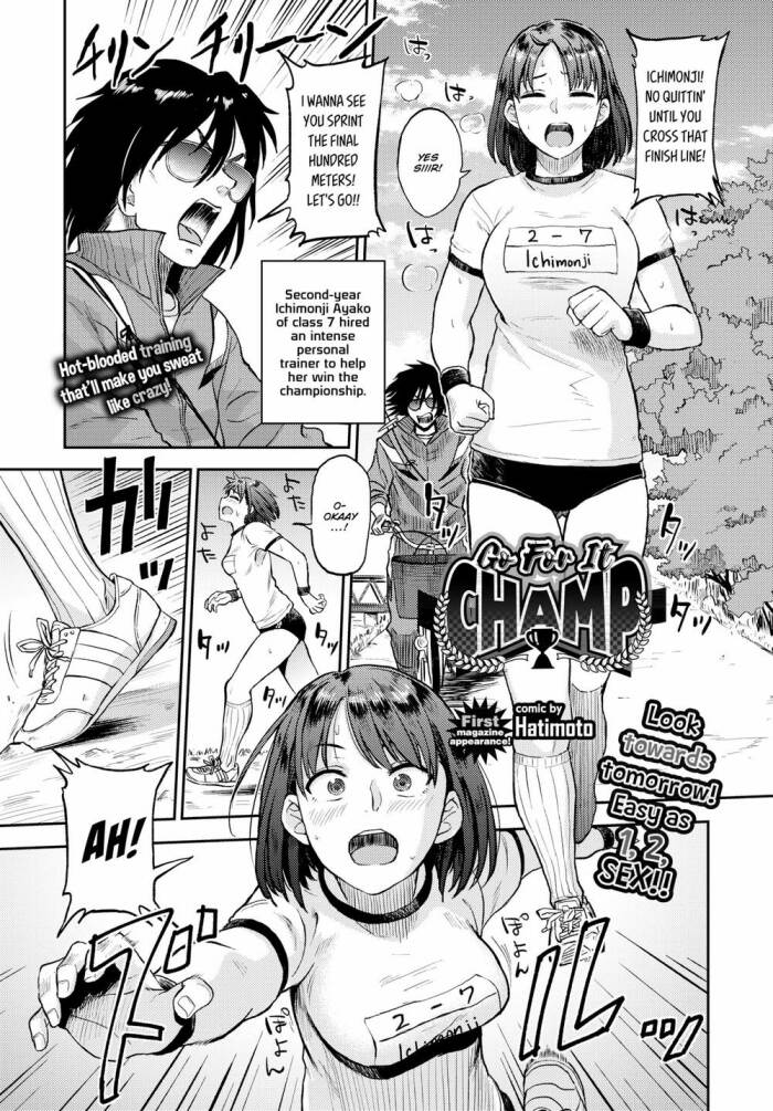 [Hatimoto] Go for It, Champ