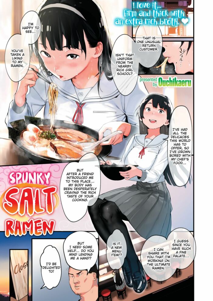 [Ouchikaeru] Spunky Salt Ramen