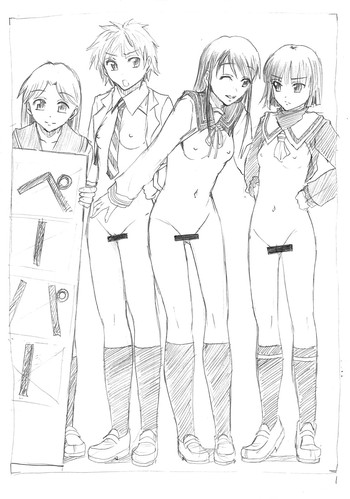 (C76) [Ringo Gakuen (Mayonaise)] Paper (Sketches)