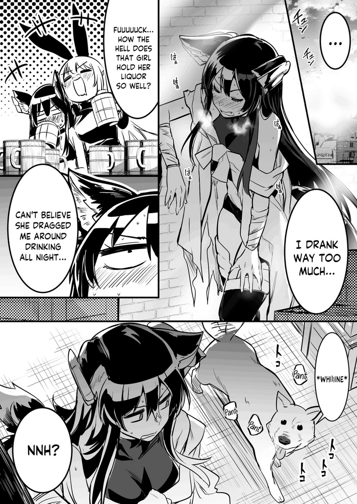 [Lefthand] Hitodori no nai rodjiura de motta norainu kara shitsuyo ni kyuai sa re, sono ikioi ni konmake shite nashikuzushi-teki ni kobi shite shimau kenshi-chan [English]