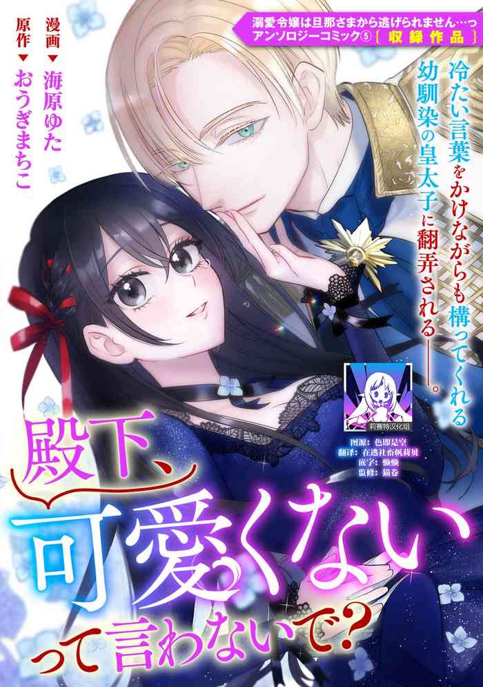 [Umibara Yuta / O gimachi ko] Denka, kawaikunai tte iwanaide? | 殿下、请不要说我一点都不可爱了？ (Dekiai reijō wa danna-sama kara nige raremasen… ~tsuansorojikomikku) [Chinese] [莉赛特汉化组] cover