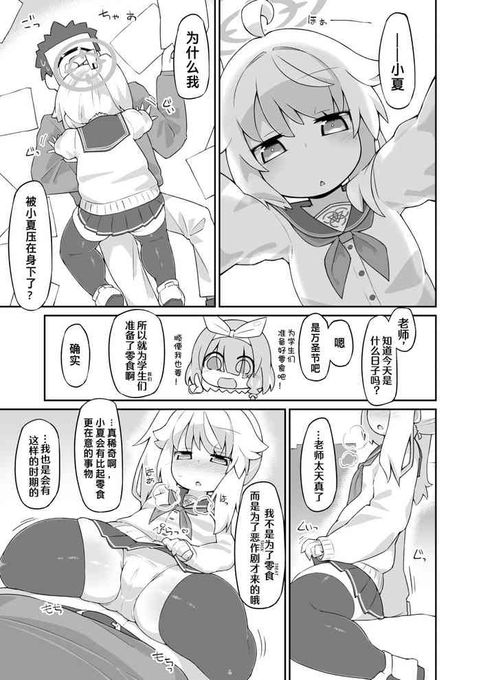 [Katamari Dragon] Natsu Ecchi Manga (Blue Archive)