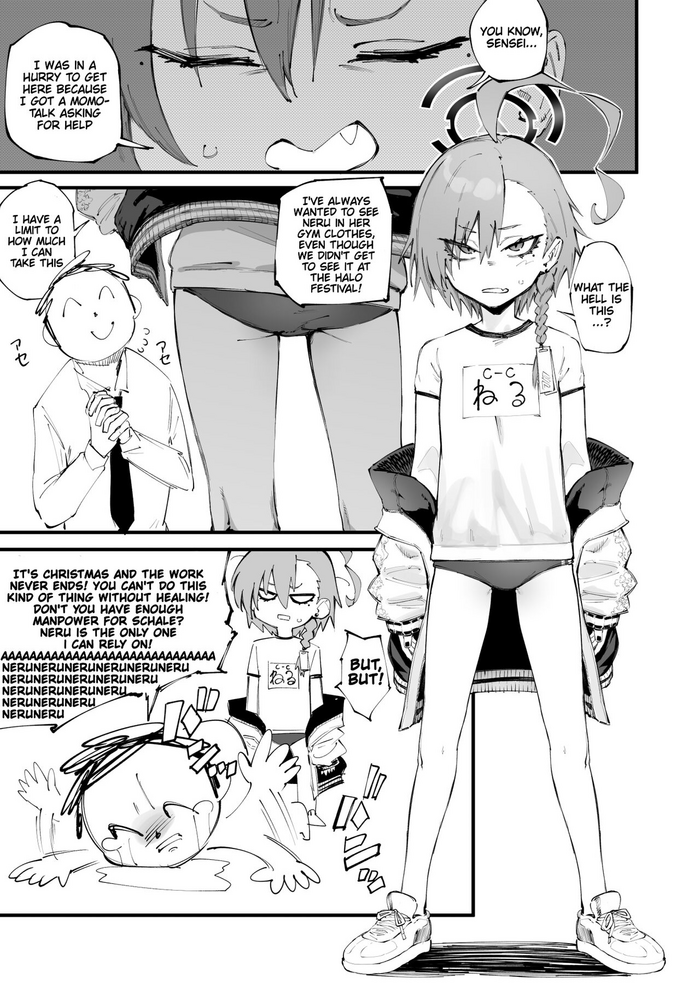 [Suruga Kuroitsu] Neru to Sugoshitai | I Want To Spend Time With Neru (Blue Archive) [English]