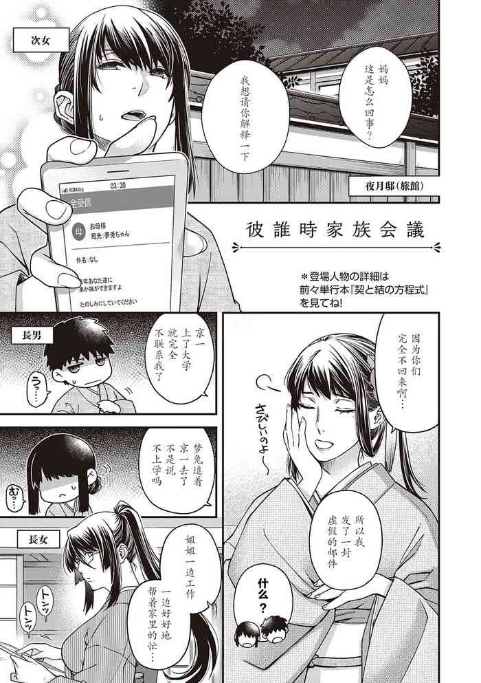 [日吉ハナ] 彼誰時家族会議 演目『廻夜のケモノ』 [Chinese] [caoser个人机翻汉化]