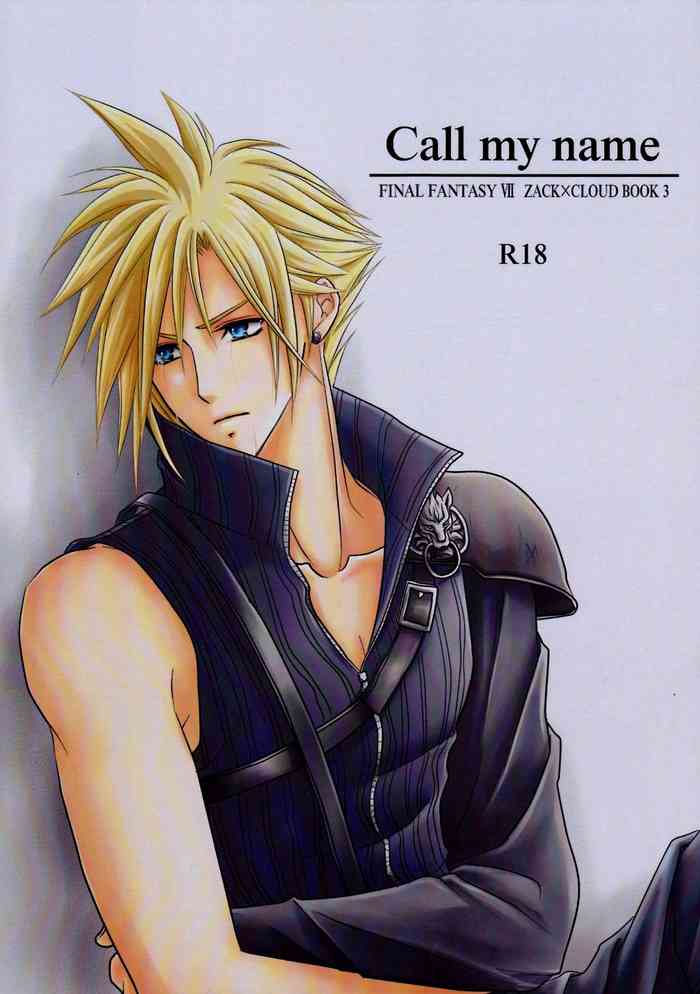 [Akeno Myoujou] Call My Name (FFVII Zack/Cloud) [English] [Decensored]