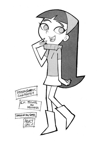 [UNION OF THE SNAKE (Shinda Mane)] Psychosomatic Counterfeit Ex: Trixie & Veronica (The Fairly Oddparents)