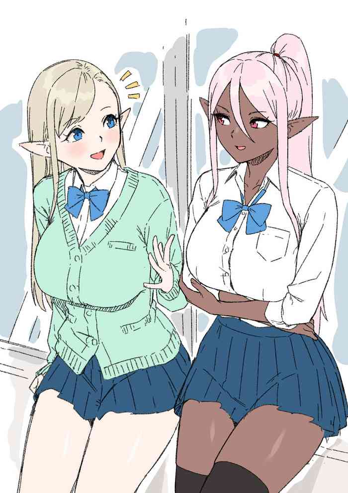 [Kaba] Konna Eromanga Attara Yomitai na "Elf JK to Dark Elf JK Hen" [Chinese]