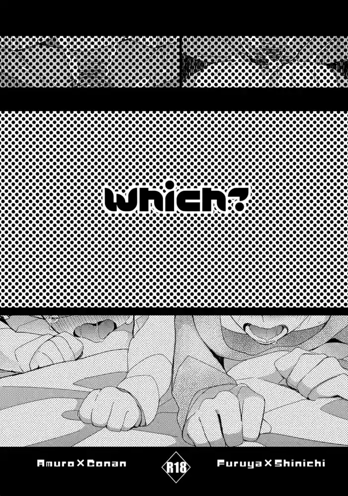 [SAKURAGASHI (Shinobu Koduki)] Which? (Detective Conan)