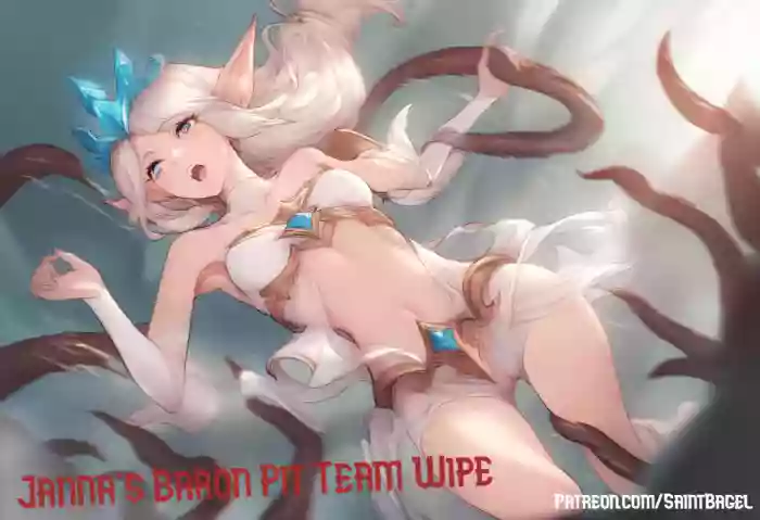 [SaintBagel] Janna's Baron Pit Team Wipe [AI-Generated] [Decensored] cover
