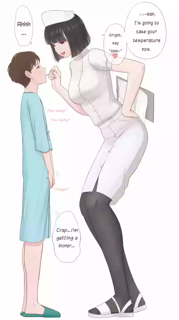 [Mizuno] Choushin Nurse-san Manga | Tall Nurse Manga [English]