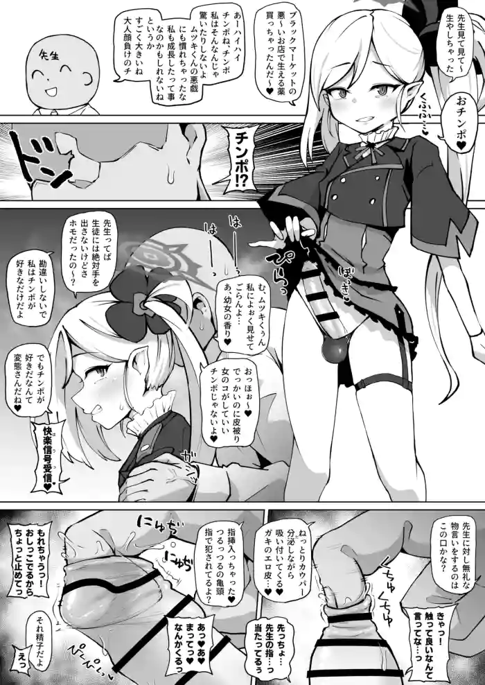 ふたなりムツキのケツを掘る