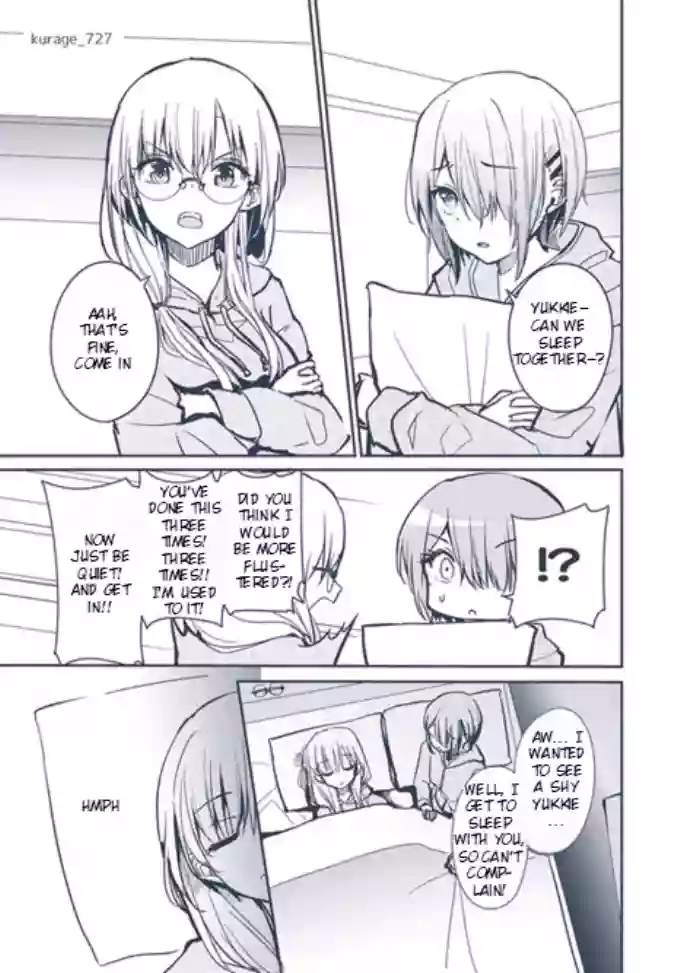 [Kurage] Ruka and Yuki in Bed Together [Rei Scans]