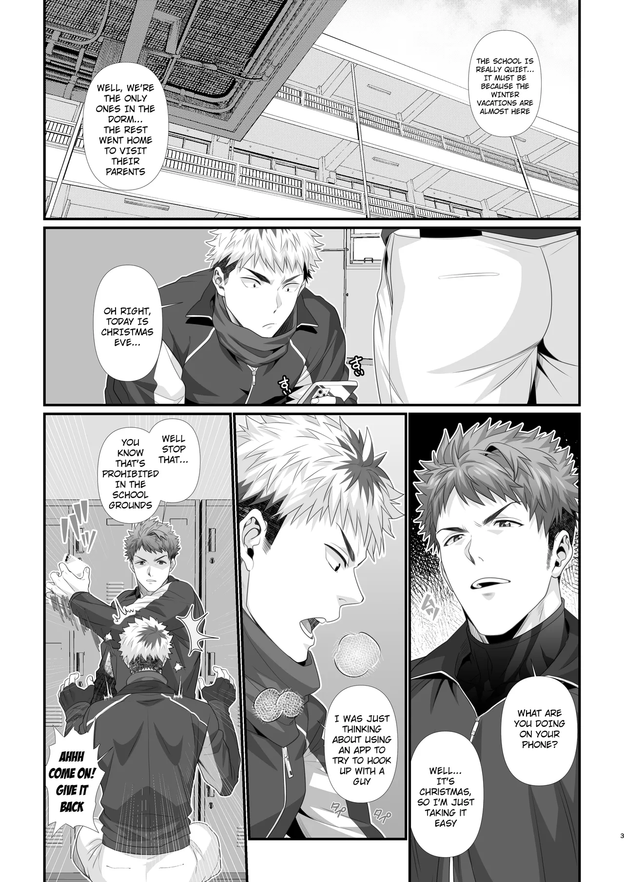 [Hihumi] Crossing the line with my best friend on Christmas  |  Kurisumasu ni shin'yū to issenwokoeru-banashi [ENG] [DECENSORED]