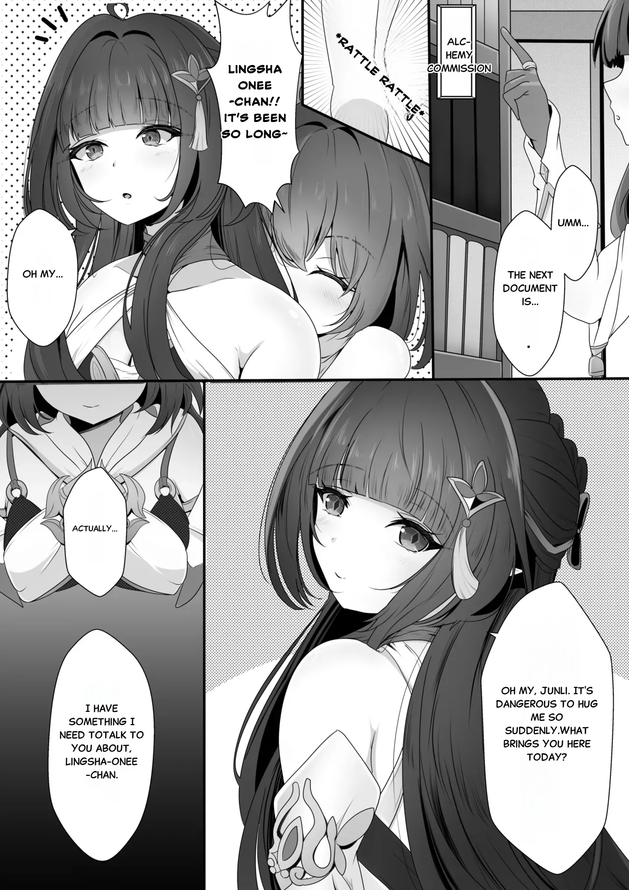 [Nishitsukasa Hajime] Soumei Datta Lingsha-san [English]