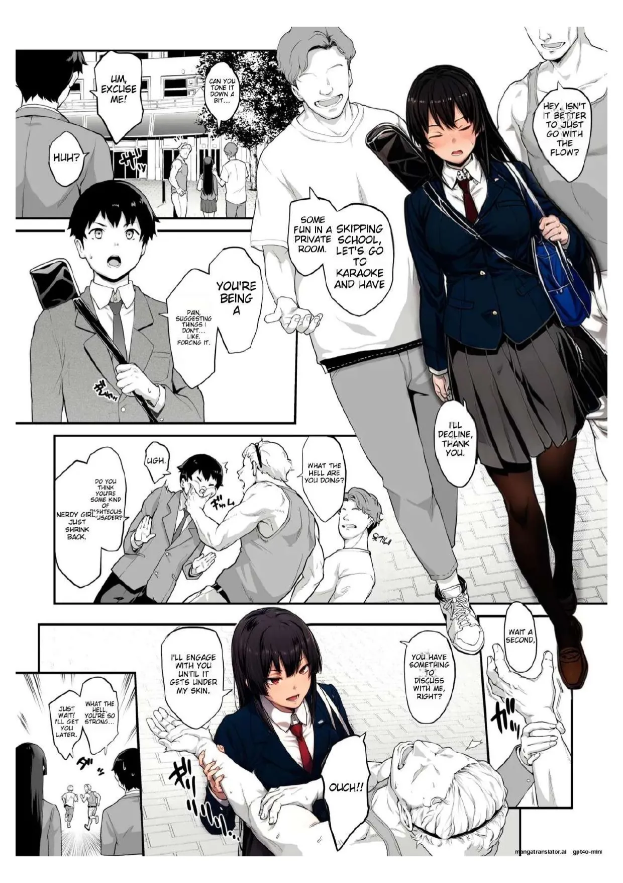 [Kaedeko、yozo] Kendoubu Shushou de Osananajimi no Bijin de Tsuyoi Boku no Kanojo ga, Charao ni Assari Otosareru Wake ga Nai [Ongoing] [English]
