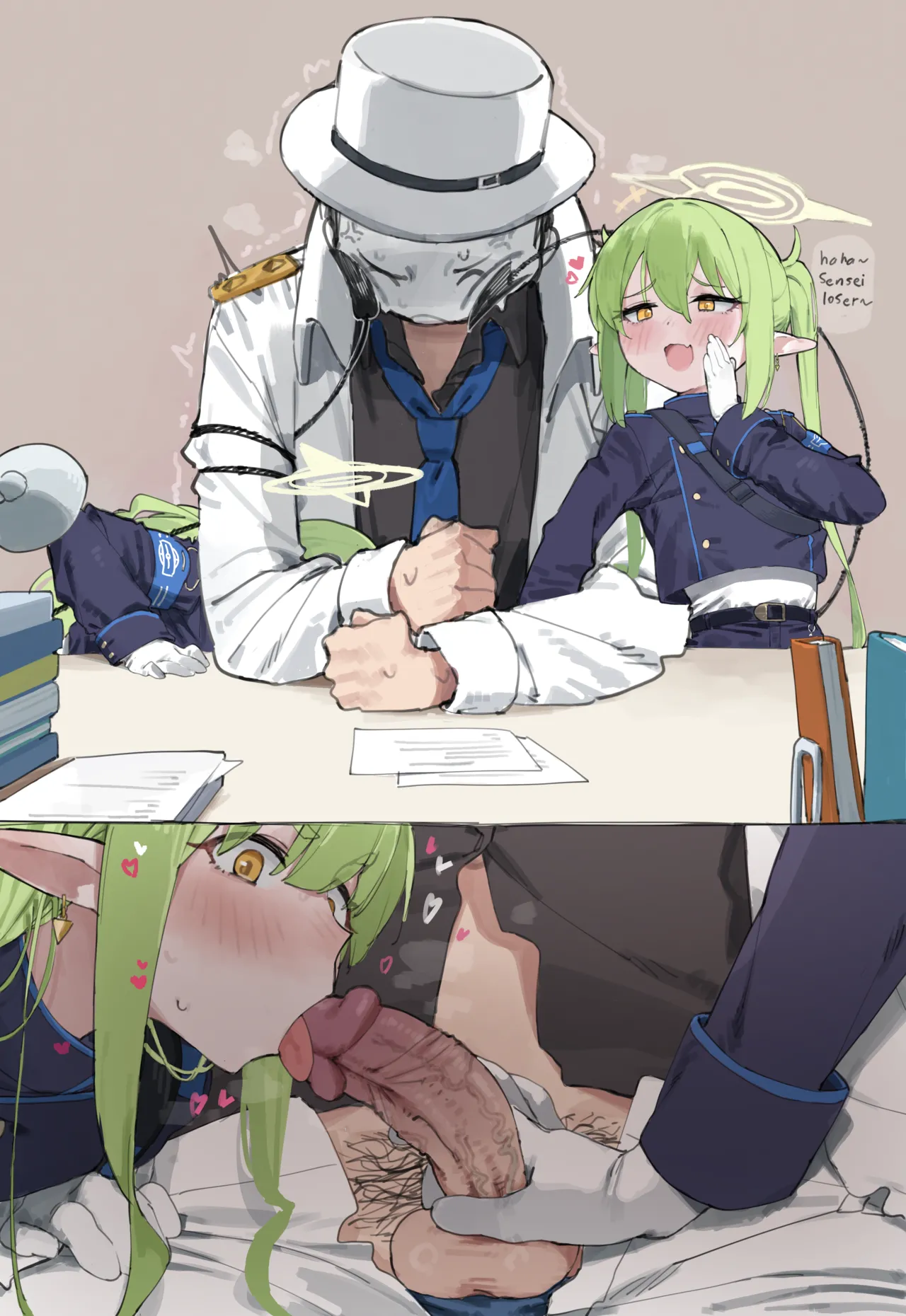 [LonkLink] Don't tease sensei〜 (Blue Archive)