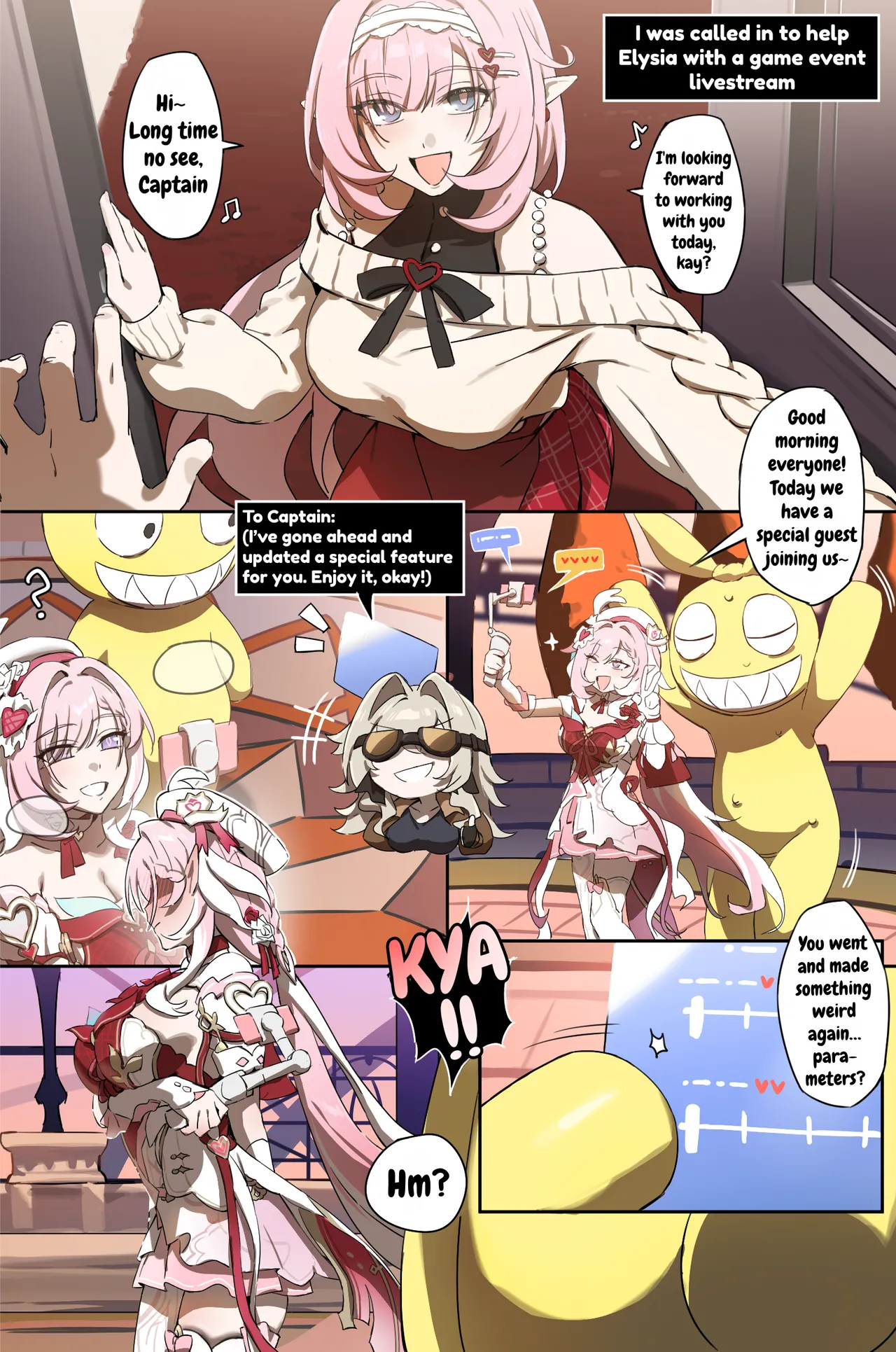 Honkai Impact 3rd・Elysia (Golden Courtyard) [English] [DefinitelyNotPixel]